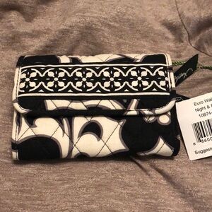 Vera Bradley Night & Day Euro Wallet